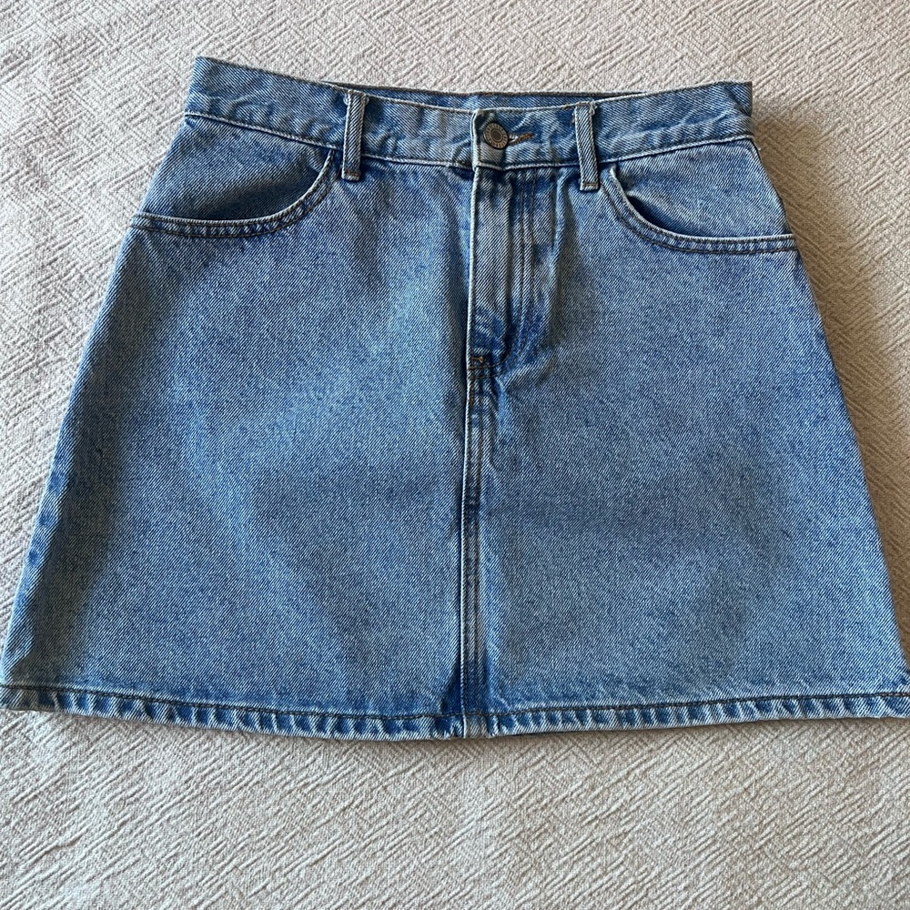 John Galt Denim mini skirt sz S